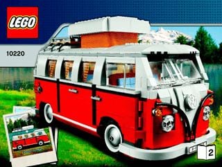 LEGO® 10220 Volkswagen T1 Campingbus (2011) ab 222,22 € (Stand: 14.02.2024)