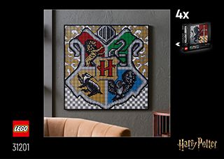 LEGO® Art 31201 Harry Potter™ Hogwarts™ Wappen (2021) ab 119,95 € (Stand:  14.02.2024)