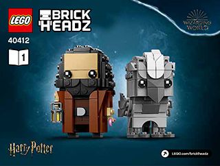 LEGO® BrickHeadz 40412 Hagrid™ und Seidenschnabel