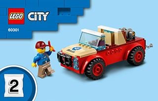 LEGO® City 60301 Tierrettungs-Geländewagen (2021) Preisvergleich LEGO® 01/2024 | gespart ab 29,99 (Stand: 31.01.2024) 33% € 