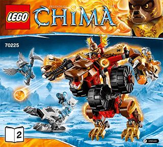 Lego clearance chima 70225