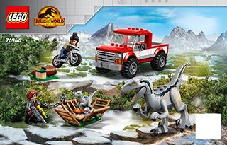 LEGO Jurassic World - Captura dos Velociraptores Blue e Beta - Dular