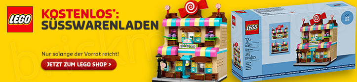 40692 Süßwarenladen gratis im LEGO Store*