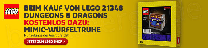 5008325 Dungeons & Dragons Mimic-Würfeltruhe gratis beim Kauf von LEGO 21348 Dungeons & Dragons im LEGO Store*