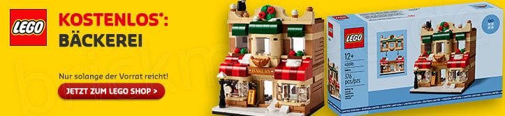 40696 Bäckerei gratis im LEGO Store*