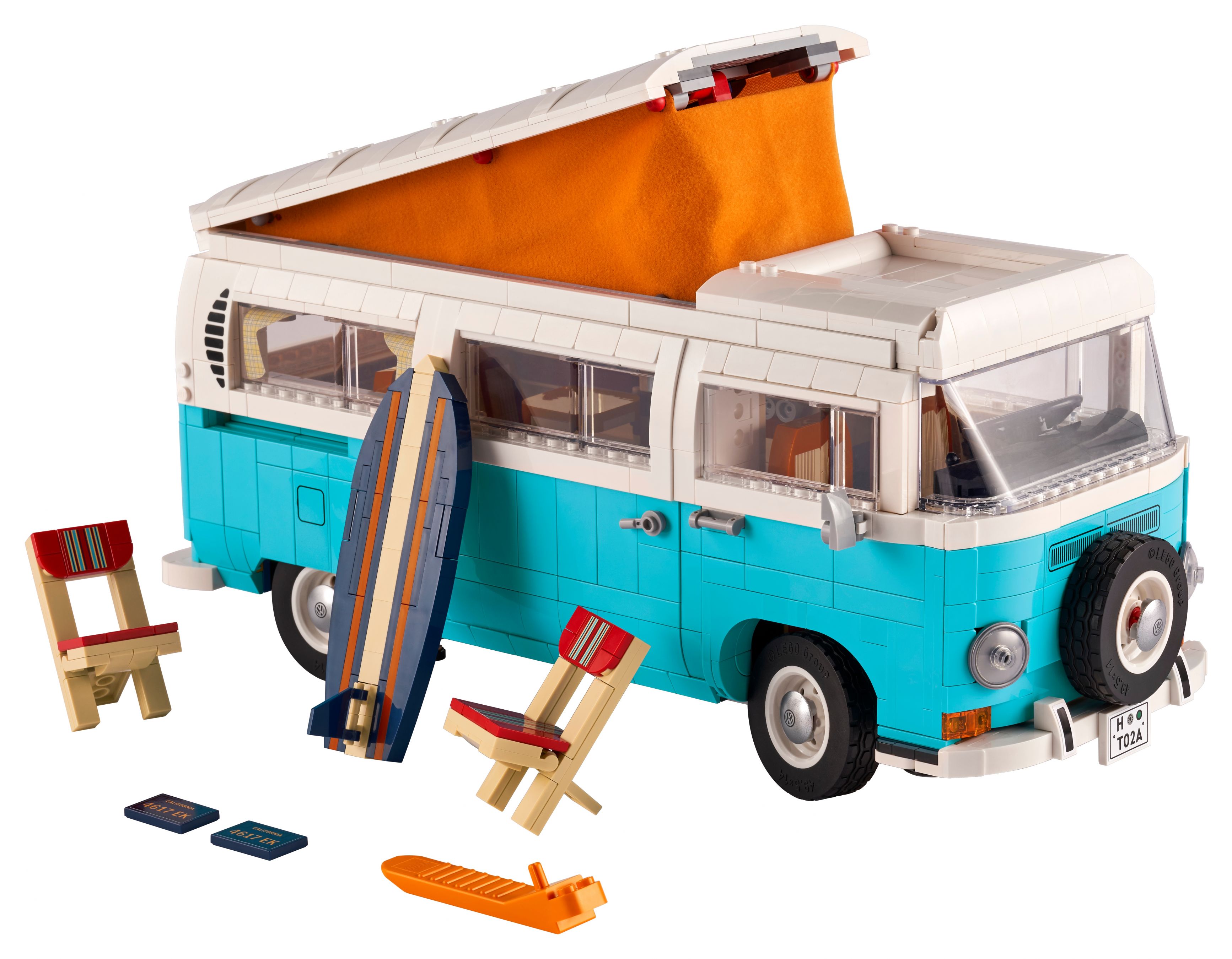 LEGO® Icons 10279 Volkswagen T2 Campingbus (2021) ab 159,99 € (Stand:  11.02.2024)