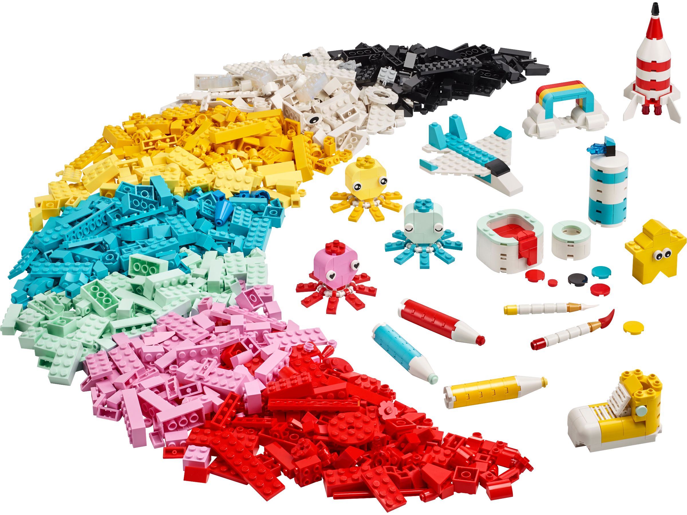 Preisvergleich 02/2024 bunten Classic (2023) 69,95 04.02.2024) LEGO® mit LEGO® ab € Steinen Kreativ-Bauset | (Stand: 11032