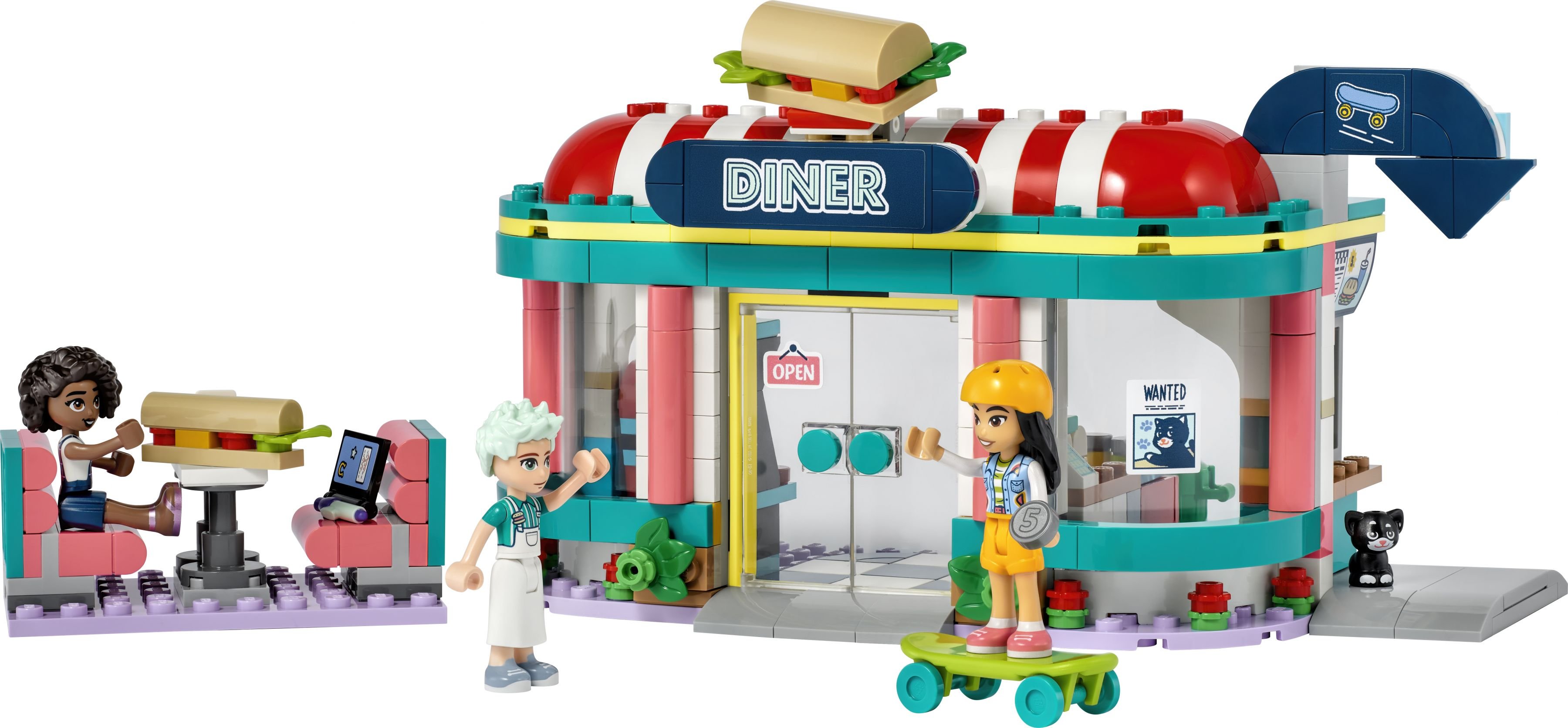 LEGO® Friends 41728 Restaurant (2023) ab 19,74 € / 34% gespart (Stand:  30.01.2024) | LEGO® Preisvergleich 01/2024