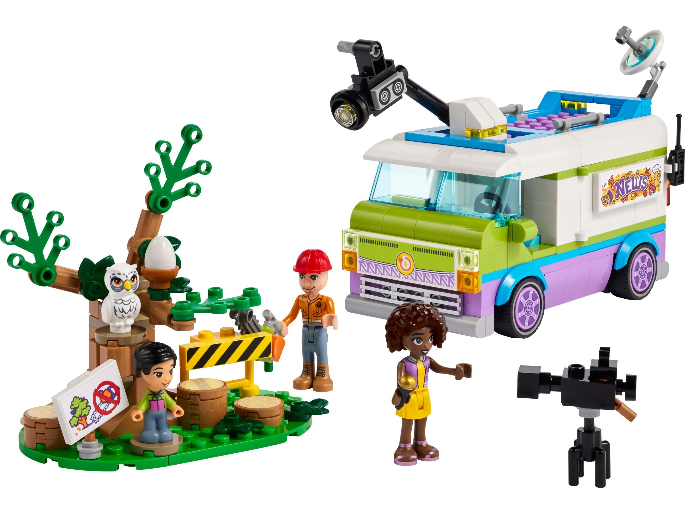 LEGO® Friends 41749 Nachrichtenwagen (2023) ab 16,99 € / 43% gespart  (Stand: 04.02.2024) | LEGO® Preisvergleich 02/2024