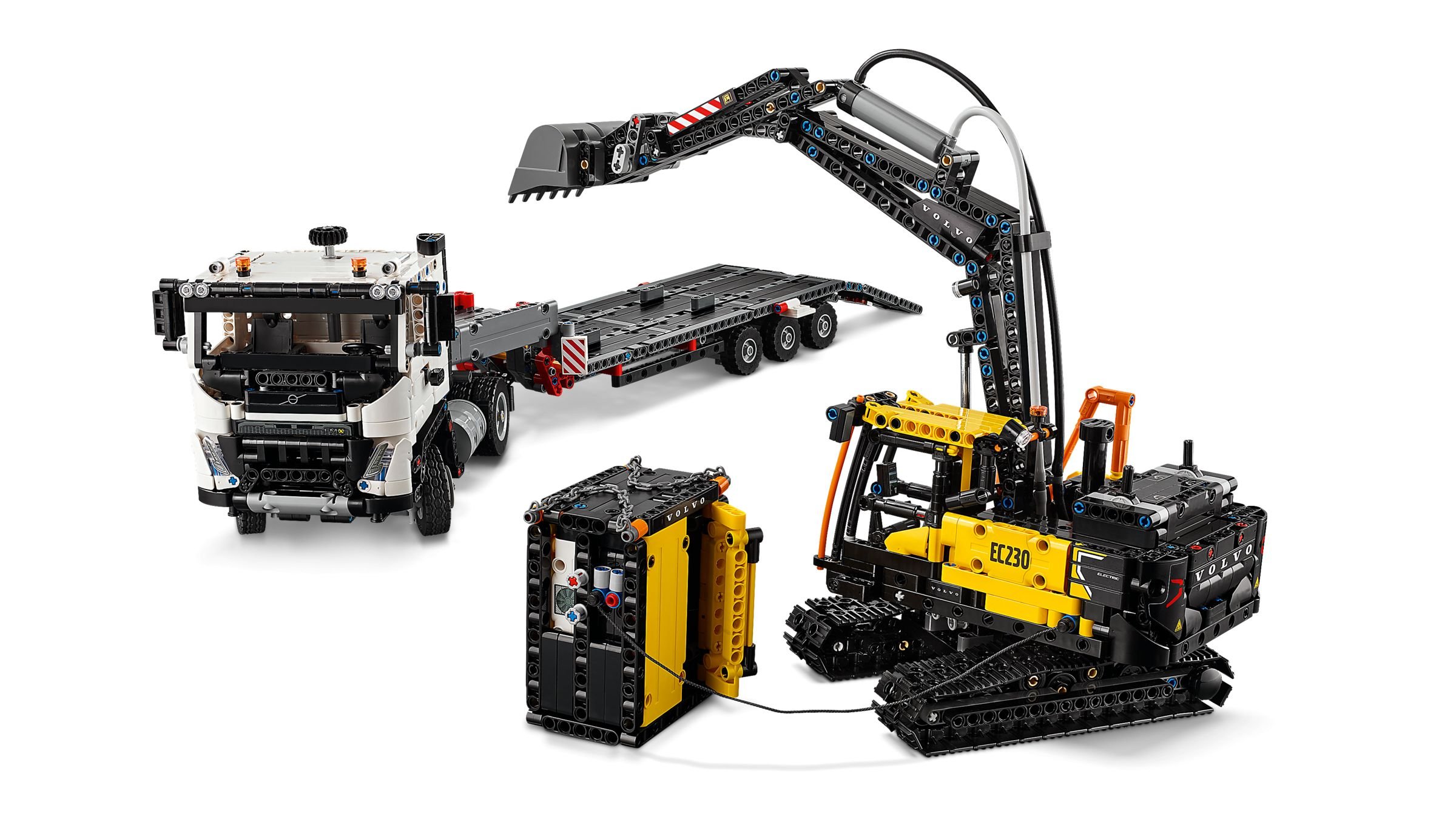 LEGO® Technic 42175 Volvo FMX LKW mit EC230 Electric Raupenbagger 