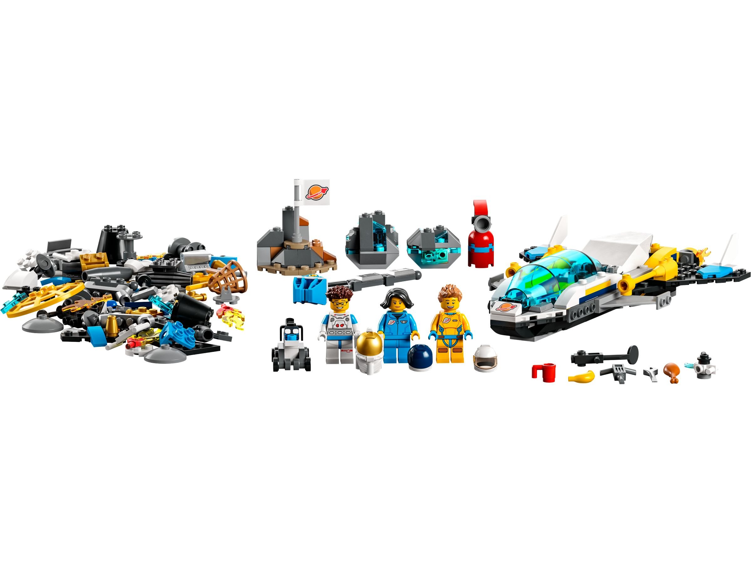 LEGO® City 60354 Erkundungsmissionen im gespart 02/2024 Weltraum | Preisvergleich (Stand: / 33% € ab 19,95 LEGO® 04.02.2024) (2022)