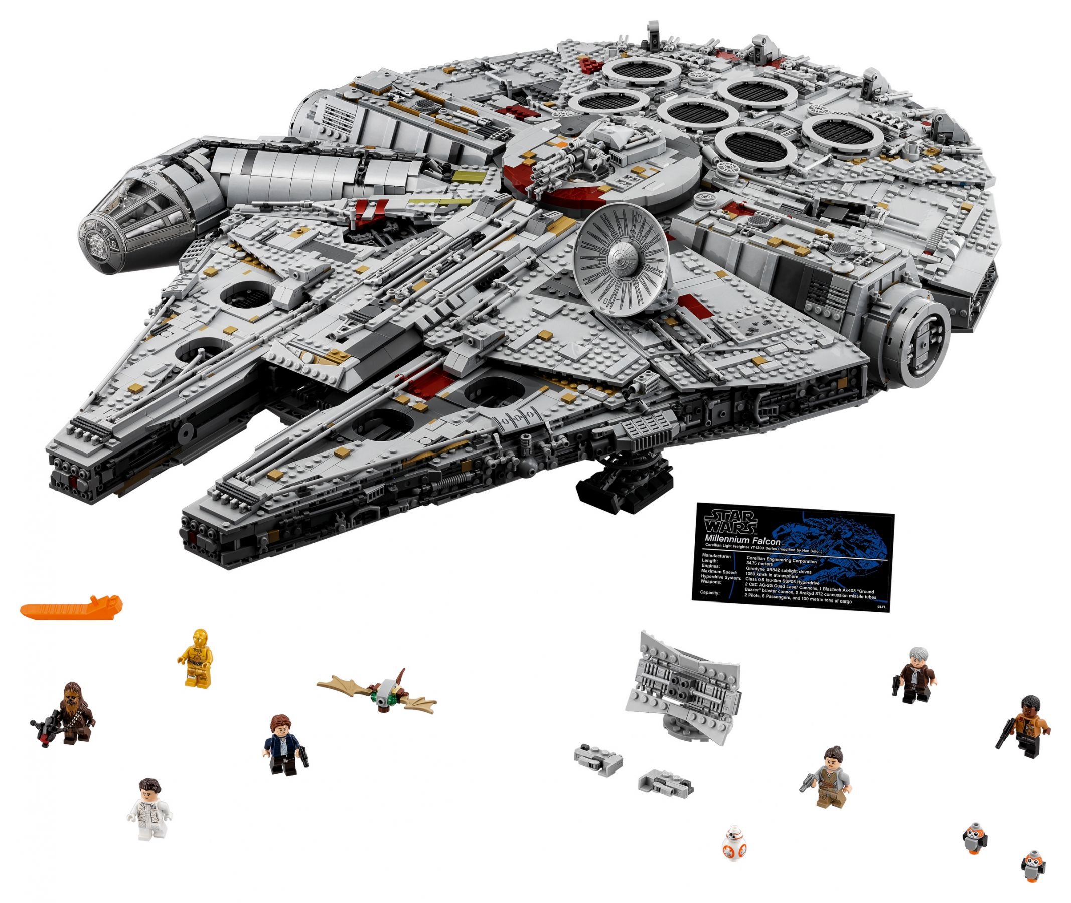 LEGO® Star - Falcon™ 75192 (2017) ab 715,00 € / 16% gespart (Stand: 28.03.2023) LEGO® Preisvergleich brickmerge.de