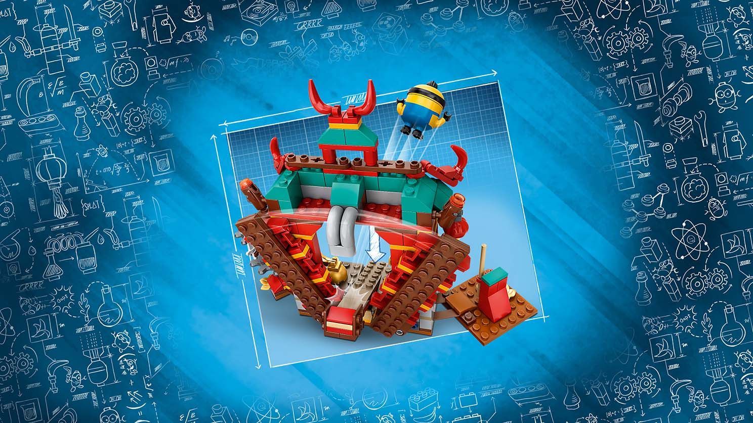 LEGO® Minions: The / of 02/2024 gespart Preisvergleich 05.02.2024) 16% LEGO® (2021) € 75550 ab 33,75 (Stand: Kung Rise Tempel Fu Gru | Minions