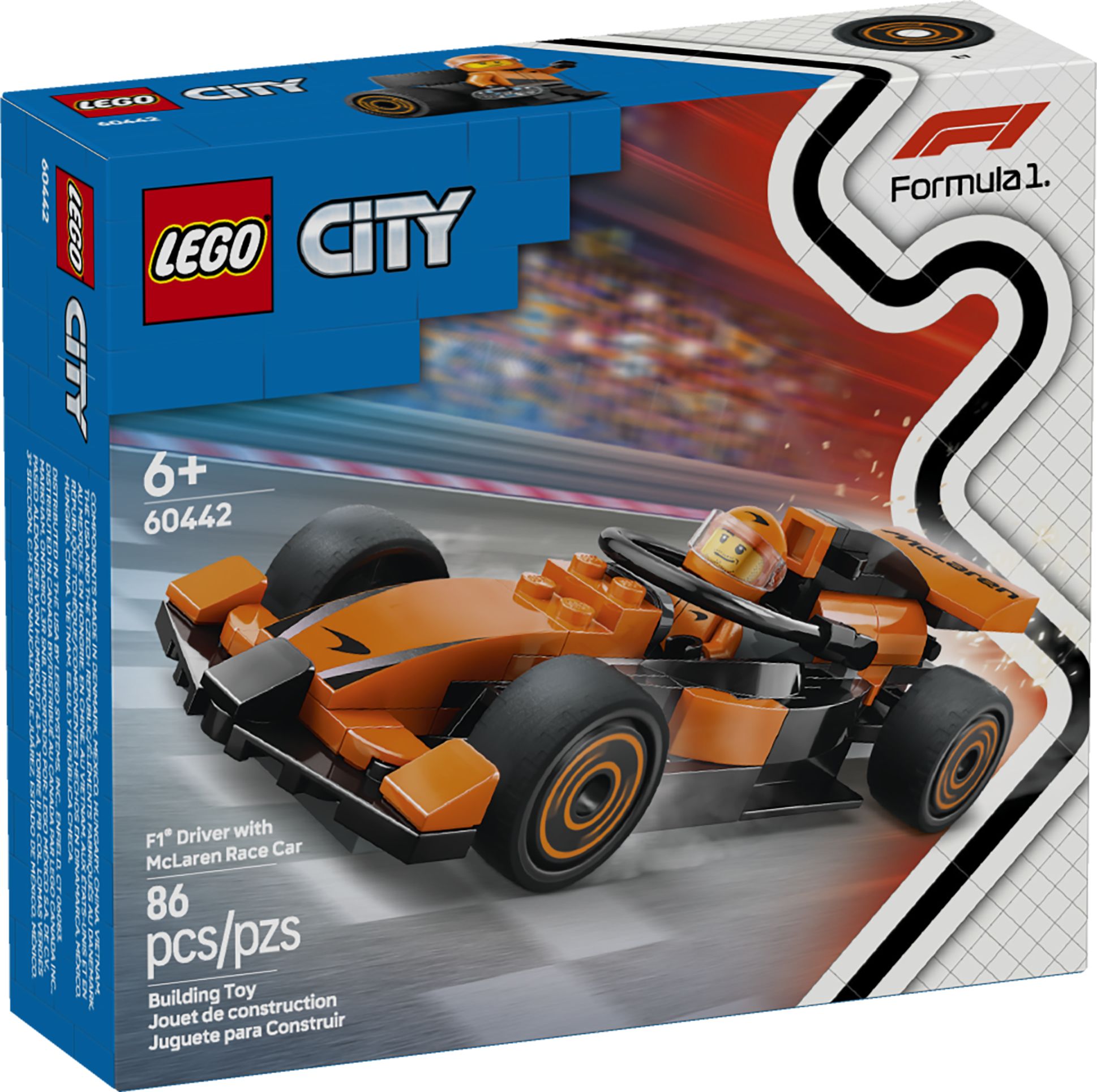 LEGO® City 60442 F1® Driver mit McLaren Race Car (2025) ab 12,99