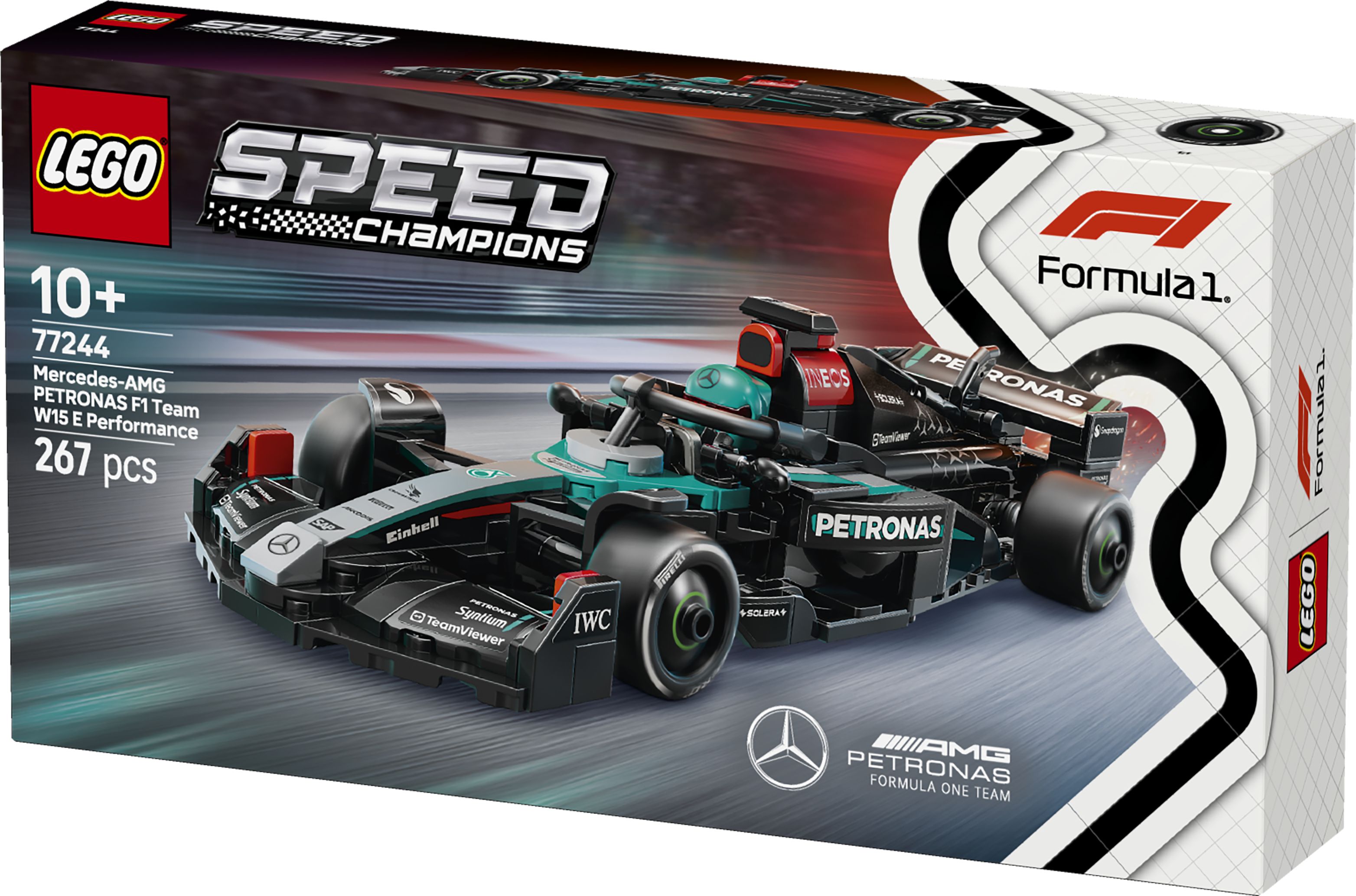 LEGO® Speed Champions 77244 MercedesAMG PETRONAS F1 Team W15 E