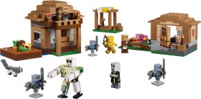 LEGO Minecraft 21596 Angriff des Magiers auf das Dorf