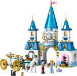 LEGO Disney 43275 Cinderellas Schloss und Pferdekutsche