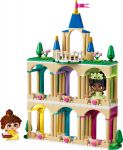 LEGO Disney 43291 Die Mini-Prinzessinnen Belle und Tiana mit ihrem Schloss
