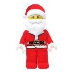 LEGO Gear 5008789 Weihnachtsmann-Plüschfigur