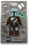 LEGO Gear 5010325 Metallkarte mit Mando und Grogu™ - Bild: ©2026 LEGO Group LEGO Gear 5010325 Metallkarte mit Mando und Grogu™