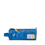 LEGO Gear 5010433 Settlement Pencil Case Little Herschel™ – Abstrakte Steine in Blau - Bild: ©2026 LEGO Group LEGO Gear 5010433 Settlement Pencil Case Little Herschel™ – Abstrakte Steine in Blau