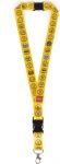 LEGO Gear 5010887 Gelbes Minifiguren-Schlüsselband - Bild: ©2026 LEGO Group LEGO Gear 5010887 Gelbes Minifiguren-Schlüsselband
