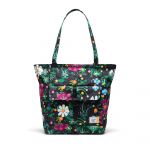 LEGO Gear 5011188 Herschel Retreat™ Tote – Blumenmuster in Schwarz - Bild: ©2026 LEGO Group LEGO Gear 5011188 Herschel Retreat™ Tote – Blumenmuster in Schwarz
