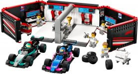 LEGO City 60444 F1® Garage & Mercedes-AMG & Alpine Cars