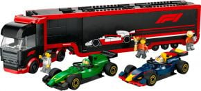 LEGO City 60445 F1® Transporter mit RB20 & AMR24 F1® Rennautos