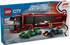 LEGO City 60445 F1® Truck with RB20 & AMR24 F1 Cars