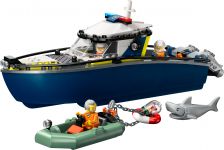 LEGO City 60456 Verfolgungsjagd im Polizeiboot - Bild: ©2025 LEGO Group LEGO City 60456 Verfolgungsjagd im Polizeiboot