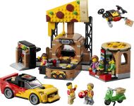 LEGO City 60496 Pizza-Liefererlebnis mit Fahrzeugen - Bild: ©2026 LEGO Group LEGO City 60496 Pizza-Liefererlebnis mit Fahrzeugen