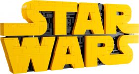 LEGO Star Wars 75407 Star Wars™ Logo aus LEGO Steinen - Bild: ©2025 LEGO Group LEGO Star Wars 75407 Star Wars™ Logo aus LEGO Steinen