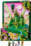 LEGO Wicked 75685 Emerald City Wandkunst - Bild: ©2025 LEGO Group LEGO Wicked 75685 Emerald City Wandkunst