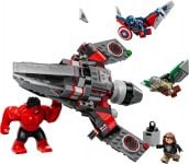 LEGO Super Heroes 76292 Showdown zwischen Captain America und Red Hulk