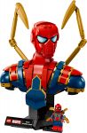 LEGO Super Heroes 76326 Iron Spider-Man Büste - Bild: ©2025 LEGO Group LEGO Super Heroes 76326 Iron Spider-Man Büste
