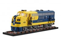 LEGO Bricklink 910066 Lokomotive aus Ziegelsteinen - Bild: ©2026 LEGO Group LEGO Bricklink 910066 Lokomotive aus Ziegelsteinen