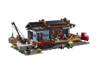 LEGO Bricklink 910072 Holzstein-Güterbahnhof - Bild: ©2027 LEGO Group LEGO Bricklink 910072 Holzstein-Güterbahnhof
